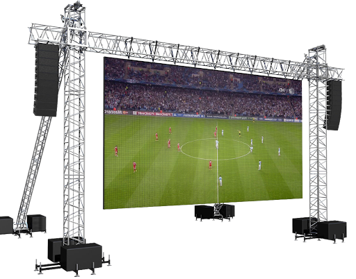 Ecran Led différentes tailles + Structure + Son